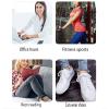 1 Pair Breathable Elastic Yarn Gel Silicone Toe Straightener Separator Support Splint Brace Spacer Wearable for Day and Night Time,S (L) view 2