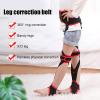Leg Correction Device, Children O/X Shaped Legs Correction Belt Elastic Breathable Legs Shaping Posture for Children Over 6 Years Old Or Adults,L view 2
