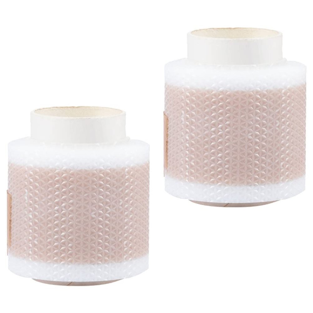 Beavorty 2pcs Silicone Gel Adhesive Bandages for Wounds Scar Surgery Repair Stickers Gentle Removal Cut-