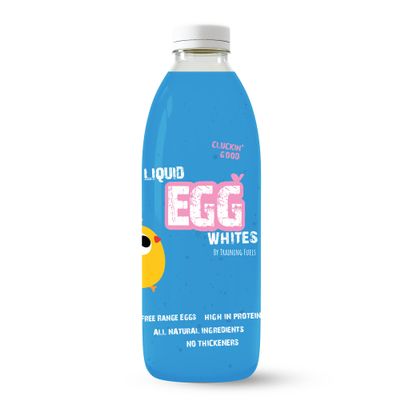 Liquid Egg Whites by Training Fuels 970ml x 1 Bottle Free Range