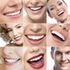 3 Pairs Tooth Veneers, Instant Veneers Dentures, Perfect Smile Teeth Veneers Top And Bottom Fake Cosmetic Teeth Veneers Instant Comfort Fit Whitening Flex Denture Cover view 3