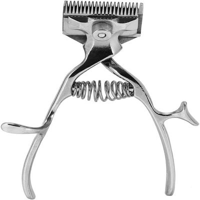 ANUBE Hair Trimmer - Hair Removal Trimmer Cutter Hand Classic Clipper Barber Stainless Steel Manual Haircut Tool