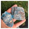 Kigauru Natural crystal rough 1pcs Natural Blue Apatite Stone Mineral Stone Specimen 100-600G (Size : 500-600g 2-3pcs) view 3