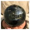 Kigauru Natural crystal rough 1.12kg Crystal ball Natural flash labradorite Quartz sphere Orb Gem Stone Healing (Size : 1-1.3kg) view 3