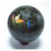 Kigauru Natural crystal rough 1.12kg Crystal ball Natural flash labradorite Quartz sphere Orb Gem Stone Healing (Size : 1-1.3kg) view 4