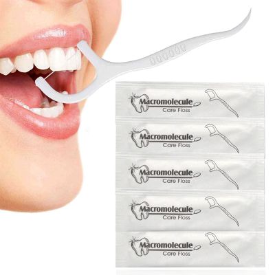 Dental Flossers Individually Wrapped, Dental Flossers, Floss Single Bag, Travel Dental Floss, Unflavored Floss Picks, Floss Sticks, Tooth Floss, Dental Picks Disposable 150 Count