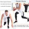 1 Pair Full Leg Sleeves For Men Women Extra Long Compression Calf Leg Braces Warmer Knee Support For Basketball,Football,Running,Cycling,Walking view 4