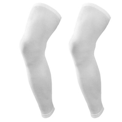 1 Pair Full Leg Sleeves For Men Women Extra Long Compression Knee Sleeve Sport Knee Leg Support Calf Leg Braces Warmer Knee Brace Runner Knee Support For Basketball,Football,Running,Cycling,Walking