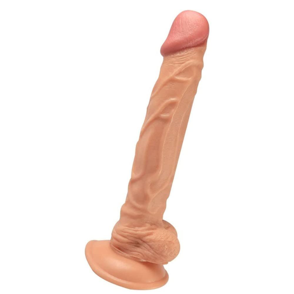 ZHANGZONG Classic Style Silicone Product, 9.5 Inch Soft and Flexible, Waterproof with Suction Cup, Suitable for Travel and Party.