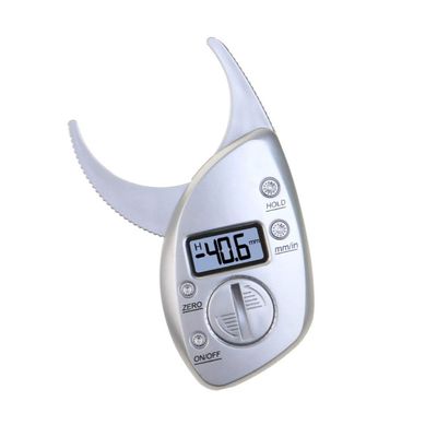 STOBOK Digital Body Fat Caliper Fat Tester Body Analyzer Measuring Tool Display Portable for Fitness Use for Women Men