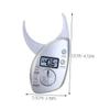 STOBOK Digital Body Fat Caliper Fat Tester Body Analyzer Measuring Tool Display Portable for Fitness Use for Women Men view 2