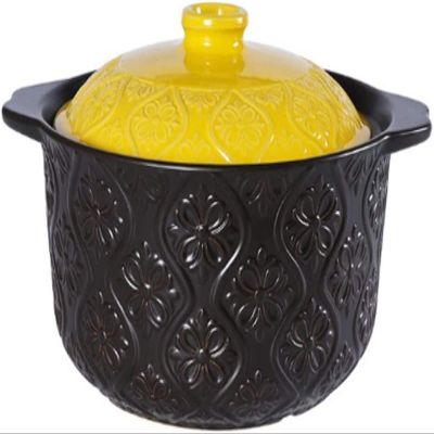 Kitchen Tools Cookware Ceramic Tableware Casserole Soup Pot Ceramic Breakfast Pot Soup Home Office Dinner Plate Dinner Pot