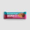 MyProtein Layered Bar - Birthday Cake, 12 Bars Net Wt. 27.94 oz (792 g). Five layers of taste and indulgence. Each Bar weighs 2.33 oz (66g) and has 20 g protein and 3g sugar. view 3