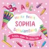 100 Napkins First Day of School with Name Personalised as Table Decoration for School | Individual for Boys and Girls | Choice of Colours | German Production 33 x 33 cm (100, Pink) view 1