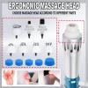 JINTAOMA ED Extracorporeal Shockwave Therapy Machine, Shockwave Therapy Machine Shockwave Body Massager, with 6 Massage Head view 4