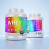 CNP Professional Premium Whey Protein Powder 2kg & 900g, 21g Protein, Low Carb, Easy Digestion, 66/30 Servings, Vegetarian, Halal, 12 Great Flavours (2kg, Rainbow Cookie) view 4