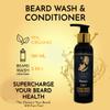 AL HOOR Organic Beard Shampoo And Conditioner (2 in 1) For Men - Aloe Vera, Fig Extract, Almond & Coconut - Cleaner, Softer & Stronger Beard - Targets Dry Skin To Reduce Itch And Beard Dandruff view 3