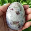 Kigauru Natural crystal rough Natural stone plum tourmaline palm stones playthings small stones and crystals healing (Color : A99 173g) view 3