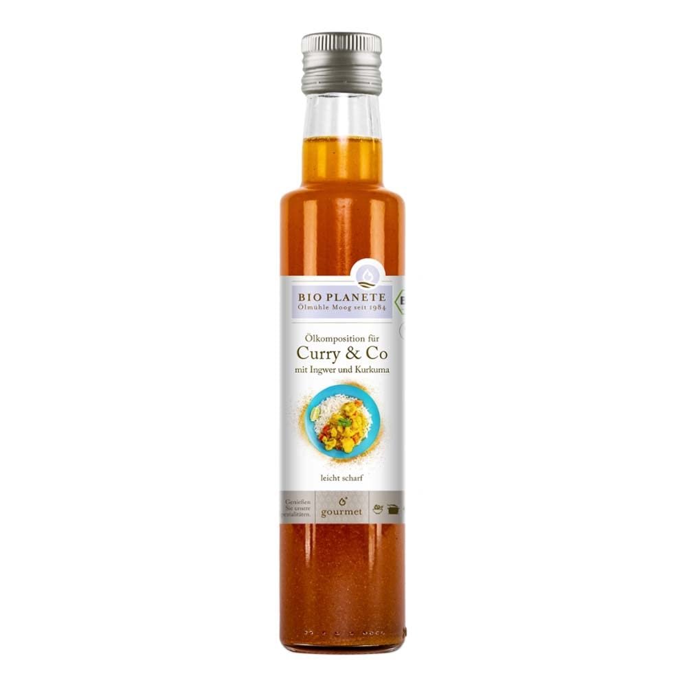 Bio Planete Oil Composition for Curry & Co, 250 ml (6 x 250 ml)