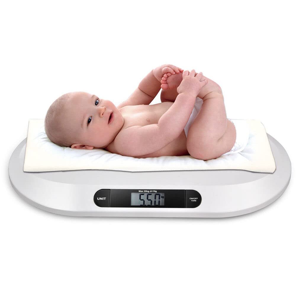 20kg Digital Electronic Scales Baby Weighing Scale for Infant Pet Cat 44lbs Digital Infant Pet Cat Weighing Scale