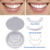Veneers Snap in Teeth, Fake Teeth Veneers, Instant Veneers Dentures, Smile Veneers Teeth, Snap on Veneers Dentures Teeth Cover imperfect teeth for Men and Women, Fix Confident Smile, Upper & Lower view 3