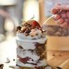 Vegan Gluten free Granola | Dark Cocoa, Roasted peanuts and Toasted Coconut flakes, Healthy, Handmade Artisan Breakfast Cereal, Anastasia's Pantry, 450g (four hundred and fifty grams) view 2