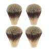 Shaving Brush Knots Hair Heads for DIY Man Beard Shaver Hair Brush Handle 4pcs view 1