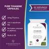 Vitamin B1 Thiamine | 10mg Vitamin B1 Thiamine Supplement (10,000mcg) | 60 Vegan Friendly Capsules UK Made | Long 2 Month Supply by Epigenetics Supplements view 3