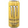 Monster Energy Ultra Gold - Caffeinated Energy Drink with Fruity Pineapple Flavour - No Sugar and No Calories - in Practical Disposable Tins (12 x 500 ml) view 2