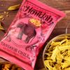 Howdah Indian Snacks Tandoor Chilli - Crunchy Ribbon Crisps with Dry Exotic Spices, Zesty Ancient Grain Snack Share Bags or Party Food Snacks - With Aromatic Cumin & Tandoor Spices - 130g (Pack of 6) view 4