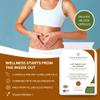 Lactobacillus Salivarius | 10 Billion CFU Probiotics + Chicory Root Prebiotics (Inulin) for Gut Health | High Strength | 60 Vegan Delayed Release Capsules UK Made | 2 Month Supply view 2