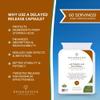 Lactobacillus Salivarius | 10 Billion CFU Probiotics + Chicory Root Prebiotics (Inulin) for Gut Health | High Strength | 60 Vegan Delayed Release Capsules UK Made | 2 Month Supply view 3