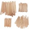 [300 Pcs] 4 Style Assorted Wooden Waxing Sticks 300, Hair Removal Sticks Applicator,Spatulas, For Brazilian waxing and Eyebrow,Leg and Small to Large area and Creft, Art Work, More view 1