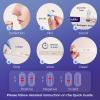 Wondfo Covid Lateral Flow Test Kit 5 Pack Covid Tests for Covid-19 Antigen Rapid Test Self Testing in 15 Minutes at Home view 3