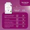 Inulin (Jerusalem Artichoke) | 400mg Organic Jerusalem Artichoke Prebiotic (Inulin) | 180 Vegan Friendly Capsules UK Made | 1 Capsule Daily (6 Month Supply) view 4