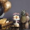 24 Pieces Rose Gold Happy Anniversary Cupcake Toppers Cake Picks for Wedding Anniversary Party Table Decorations view 4