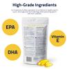 ExSeed Health - Male Fertility Supplements - Omega 3-3 Month Supply (x3 Bottles) - 60 Capsules per Bottle - Effective Doses - Fish Oils for Men - Supports Healthy Conception & Overall Health view 4