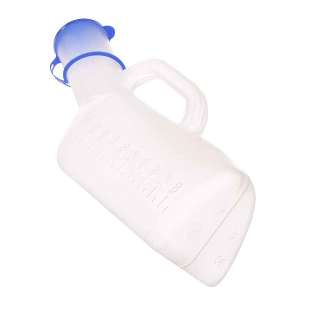 1000ml Urine Bottle,Portable Reusable High Capacity Male Urinal Ruler Urine Container Bottle for Men Children Mobility of The Elderly After Surgery Happy