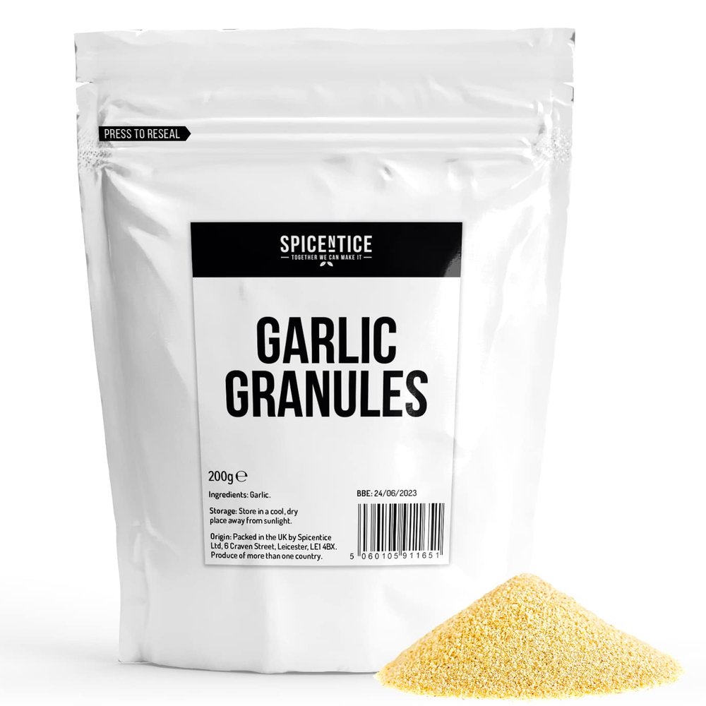 Spicentice Premium Cooking Powder (200g, Garlic Granules)