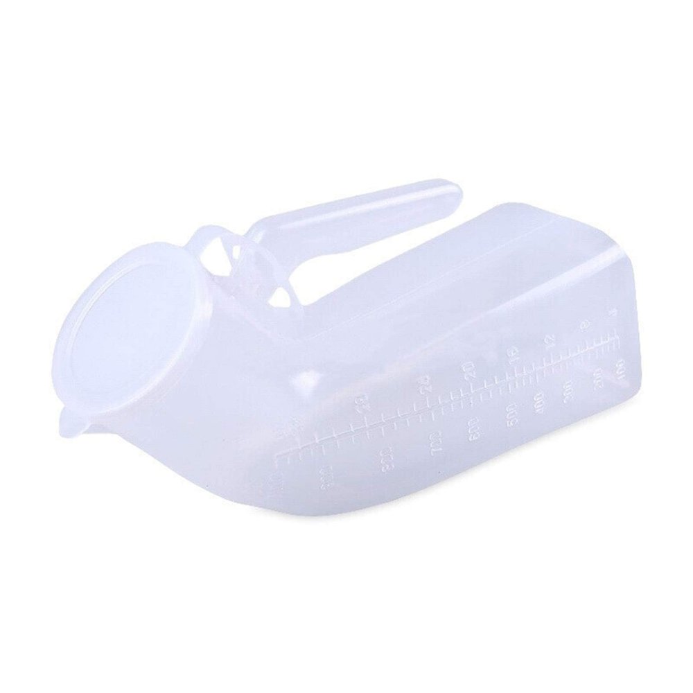 1000ML-Male Urinals for Men Portable Plastic Urinal Travel Pee Bottle Happy