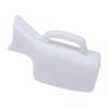 1000ML Unisex Urinal Bottle with Lid Portable Emergency Male Female Pee Potty for Travel Car EmergencyWhite Happy view 2