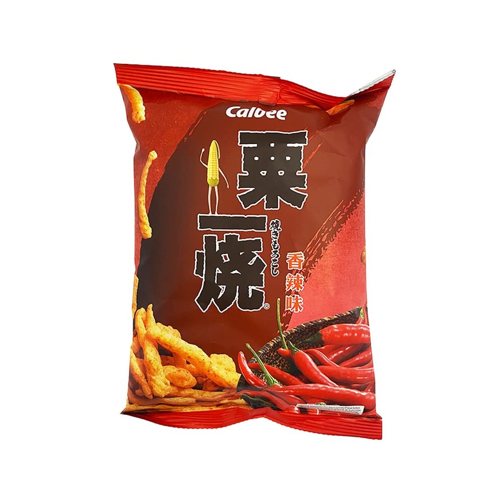 Calbee Grill-A-Corn Hot & Spicy Flavour 80gr x 5 pack