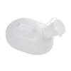 Urinals for Men - 2000mL Thick Plastic Mens Bedpan Bottle with Lid - Male Portable Pee Bottles - Travel Urine Collection Containers(White) Happy view 1