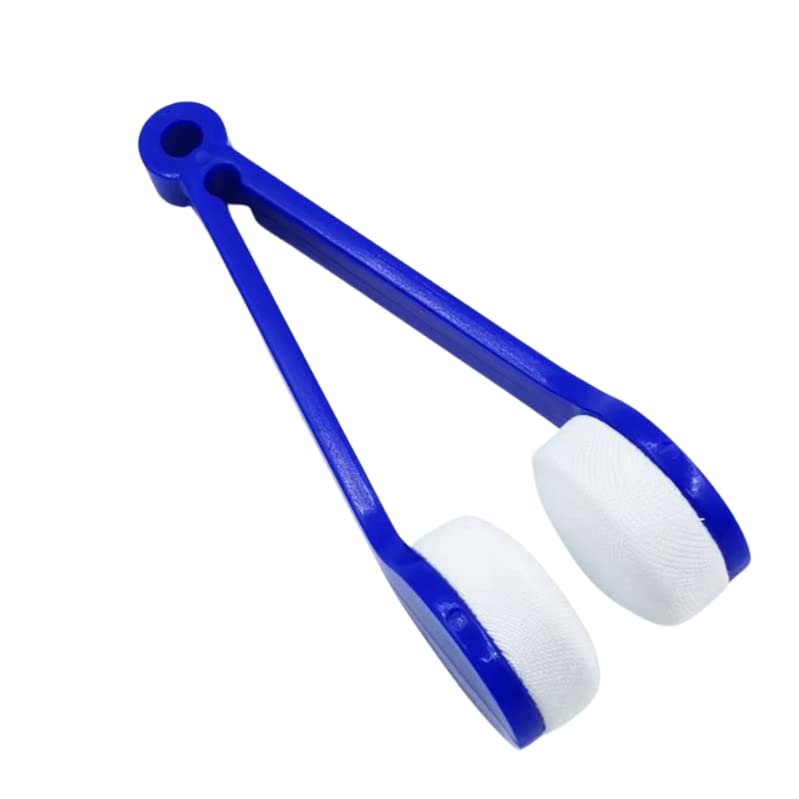 1 x Portable Microfibre Glasses Lens Cleaner [Blue]