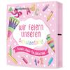 20 Napkins "Our First Day of School" Pink for School for Girls | First Day of School | Table Decoration | Schn, dass Du bei bist, German Production 33 x 33 cm view 2