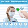 Forehead Thermometer No Touch Infrared Digital Thermometers for Adults Kids, Touchless Baby, Non-Contact Forehead, Ear & Body, Fast Accurate Readings with Fever alarm Large LCD Display (white) view 3