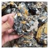 Kigauru Natural crystal rough 300/500/1000g Yellow Tourmaline Symbiotic With Black Quartz Rough Natural Crystal Stone Mineral Healing (Size : 1000g) view 2