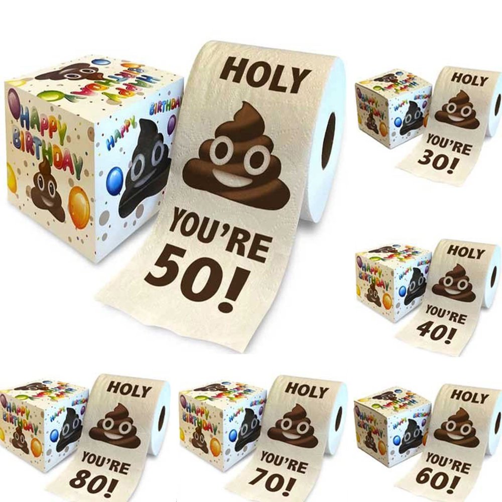 Funny Birthday Rolls, 60th Birthday Gift for Men, Gifts Ideas for 60th Birthday (30th)