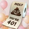 Funny Birthday Rolls, 60th Birthday Gift for Men, Gifts Ideas for 60th Birthday (40th) view 2