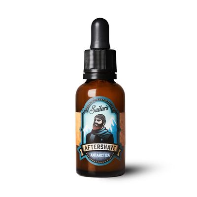 Sailor's Aftershave Antarctica 30 ml - Fresh and Cooling Gel That Reduces Irritated Skin After Shaving